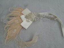1920s feather headband for sale  PONTEFRACT