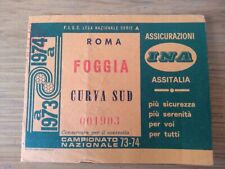 Biglietto roma foggia usato  Roma