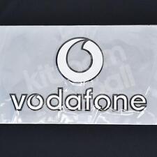 Manchester United VODAFONE Sponsor Patch White & Black Flock 3D Repro for Shi... for sale  Shipping to South Africa