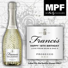 Personalised prosecco bottle for sale  KETTERING