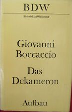 Giovanni boccaccio dekameron gebraucht kaufen  Berlin