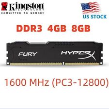HyperX FURY DDR3 4GB 8GB 16GB 1600 MHz PC3-12800 Desktop RAM Memory DIMM 240pins, usado comprar usado  Enviando para Brazil