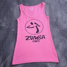 Regata Zumba Fitness dança rosa treino cardio sem mangas tamanho jovem 18 mulher XS comprar usado  Enviando para Brazil