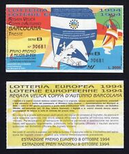 Biglietto lotteria europea usato  Chieri
