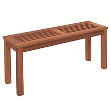 hardwood garden bench for sale  KETTERING