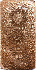Copper artbar ingot for sale  LONDON