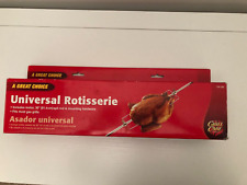 Grill Care Company Universal Rotisserie Fits Most Gas Grills w/Motor and mount for sale  Shipping to South Africa