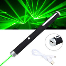 Caneta ponteiro laser verde conferência demonstração ensino 1mw carregamento USB animal de estimação comprar usado  Enviando para Brazil