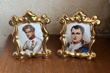 Lot miniatures portraits d'occasion  Theix