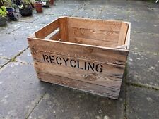 Recycle wooden crate for sale  Shipping to Ireland