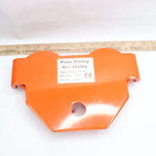 Heavy Duty Ball Bearing Plain Trolley Flange Range 75-165 Orange 200Kg  for sale  Shipping to South Africa