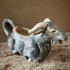 VINTAGE 50s PORCELAIN CERAMIC GOAT CREAMER PITCHER- JAPAN, used for sale  Shipping to South Africa