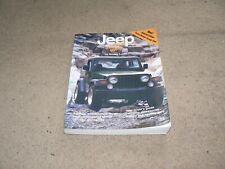 Jeep owner bible for sale  SWANSEA