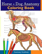 Livro de colorir anatomia cavalo + cachorro: compilação 2 em 1 | incrivelmente detalhado..., usado comprar usado  Enviando para Brazil