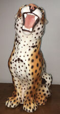 Ceramic leopard inches for sale  Prosper