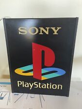 Placa de publicidade original PlayStation quiosque acende EXTREMAMENTE RARA compre agora! comprar usado  Enviando para Brazil