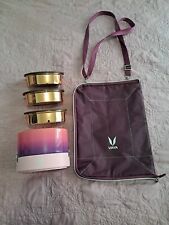 Vaya Tyffyn Purple Copper-Finished Steel Lunch Box with Bag & 3 300 ml Container for sale  Shipping to South Africa