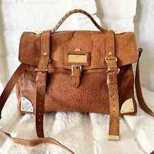 Bolsa satchel carteiro couro pebble brilhante Mulberry Oak Travel Day Bag comprar usado  Enviando para Brazil