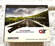 Autocom bluetooth headset for sale  WILMSLOW