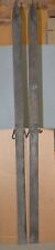 Antique wooden Northland Ski Mfg 90" long with label collectible primitive skis, used for sale  Webster