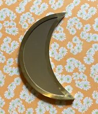 Espelho de parede Crescent Moon metal decoração ouro celestial boho místico comprar usado  Enviando para Brazil