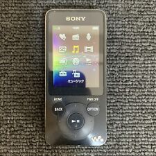 MP3 player sony walkman NWZ-E585 preto 16GB frete do Japão trabalho comprar usado  Enviando para Brazil