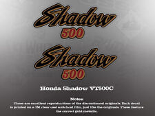 HONDA 1985 VT500C SHADOW SIDE COVER DECALS GRAPHICS for sale  Shipping to South Africa