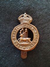 Hertfordshire regiment brass for sale  HARTLEPOOL