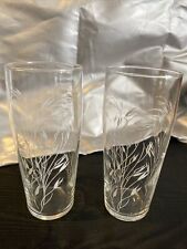 Highball glasses decorated for sale  ROYSTON
