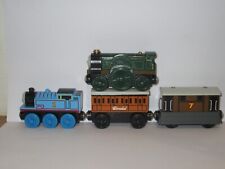 GULLANE THOMAS THE TANK ENGINE WOODEN TOY TRAIN ENGINE & TOBY EMILY & CLARABEL, used for sale  Shipping to South Africa