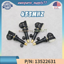 Conjunto de 4 Sensores de Pneu TPMS 433MHz Para Chevrolet Traverse Silverado Cruze Malibu comprar usado  Enviando para Brazil