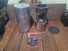 Vintage Coleman 530 B 46 Pocket Camp Stove With Carry Case , used for sale  Shipping to South Africa