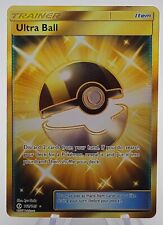 POKEMON TCG ULTRA BALL SUN AND MOON SECRET RARO 161/149 QUASE PERFEITO comprar usado  Enviando para Brazil