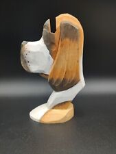 Used, Peepers Wood Carved Beagle Basset Hound Dog Reading Eye Glasses Stand Holder  for sale  Shipping to South Africa