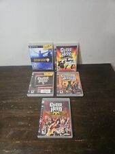 Lote de 5 Guitar Hero Ps3 World Tour 5 Aerosmith 3 Live Probado Sony segunda mano  Embacar hacia Argentina