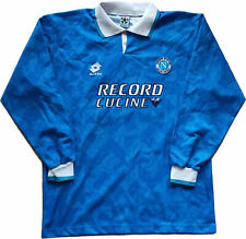 maglia napoli Lotto Worn Record 1994-95 Player shirt jersey vintage XL Carbone usato  Roma
