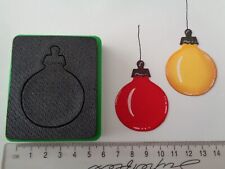 Sizzix christmas bauble for sale  CROWTHORNE