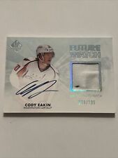 2011-12 Sp Authentic Cody Eakin Future Watch Limited Auto Patch 069/100, used for sale  Shipping to South Africa
