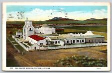 Cartão postal San Xavier Mission, Tucson, Arizona 1934 T152 comprar usado  Enviando para Brazil