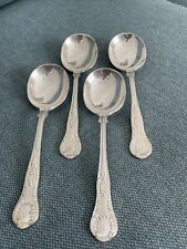 Soup spoons epns for sale  TRURO
