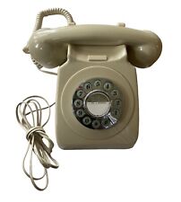 Usado, Telefone de mesa estilo rotativo marfim botão modelo 746 testado funcionando comprar usado  Enviando para Brazil