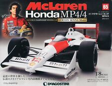 Kit de revistas McLaren Honda MP4/4 #65 modelo de carro japonês comprar usado  Enviando para Brazil