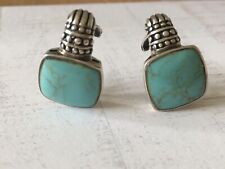 Turquoise look square for sale  OAKHAM