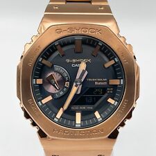 Usado, Novo em folha relógio masculino CASIO G-SHOCK GM-B2100GD-5AJF ouro rosa resistente de metal completo comprar usado  Enviando para Brazil