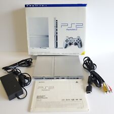 NO FUNCIONA Consola Sony PlayStation 2 PS2 Slim Plateada SCPH-77001 + Caja Original segunda mano  Embacar hacia Argentina