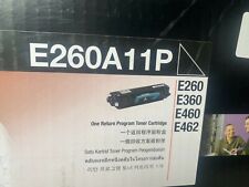 Toner Lexmark genuíno E260A11P programa de retorno preto E260/E360DN/E460DN/E462DTN comprar usado  Enviando para Brazil