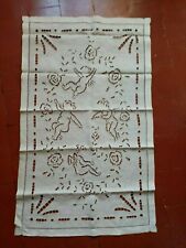 Antique linen tablecloth. d'occasion  Expédié en Belgium