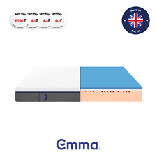 Emma Certified Original Refurbished Mattress, Memory Foam, Medium Firm, 25cm for sale  UK