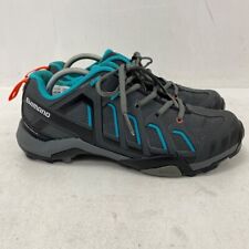 Shimano Cycling Shoes Mens Size UK 8 EUR 42 Grey Leather RMF04-CAP for sale  Shipping to South Africa