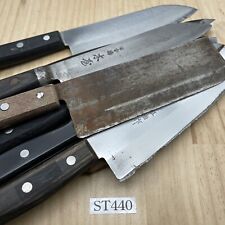 Usado, Juego de cuchillos muy dañados Lote de cuchillos de cocina de chef japonés de Japón ST440 segunda mano  Embacar hacia Argentina
